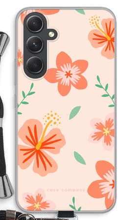 Tropical Pink Flowers