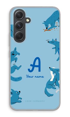Playful Dogs Monogram