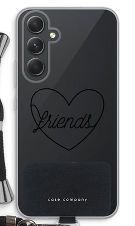 Friends heart black
