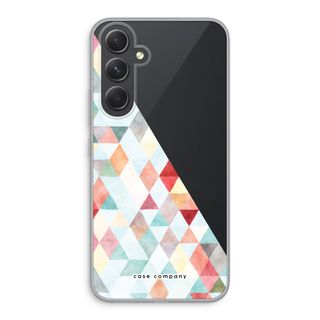 Pastellfarbene Dreiecke