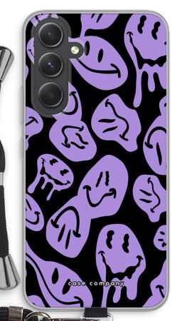 Melting Smiley - Purple