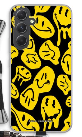 Melting smiley - Yellow