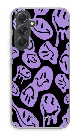 Melting Smiley - Purple