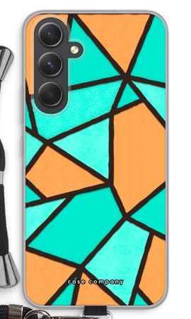 Stained glass - Orange