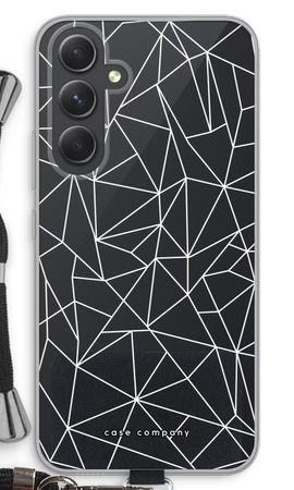 Geometric lines white