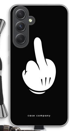 Middle finger black