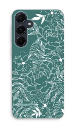 Flowers in lace
