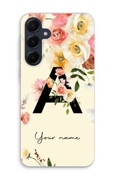 Flirty Flowers Monogram