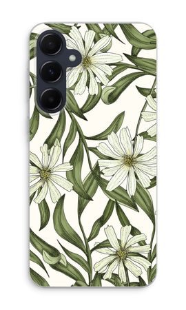 White flower pattern