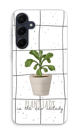 Houseplant on windowpane