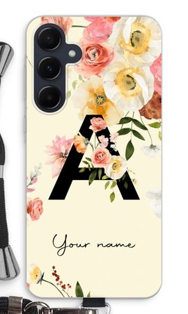 Flirty Flowers Monogram