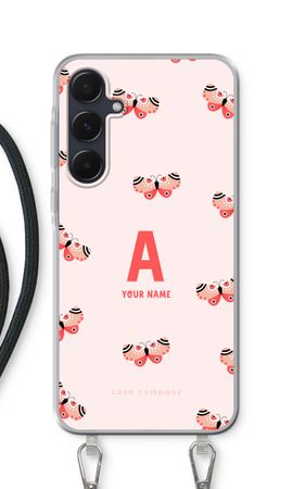 Rosy Butterflies Monogram