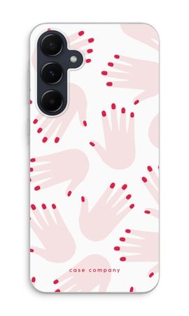 Hands pink