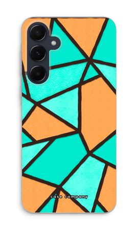 Stained glass - Orange