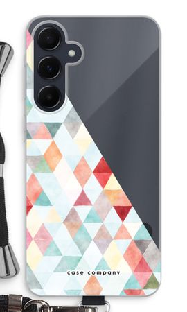 Coloured triangles pastel