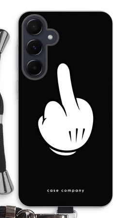 Middle finger black
