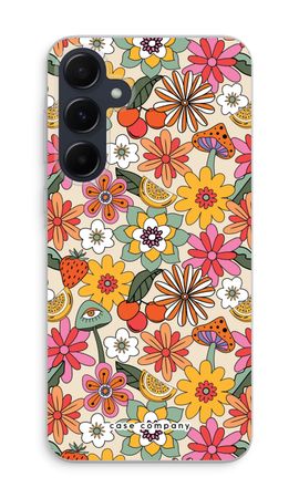 Retro Flowers N°2 - Yellow