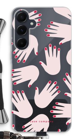Hands pink