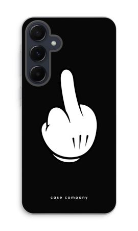 Middle finger black