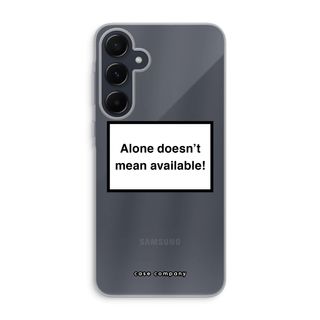 Alone
