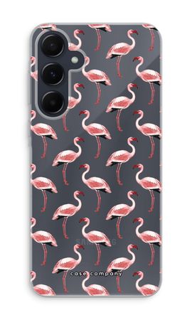 Fenicotteri in Verde