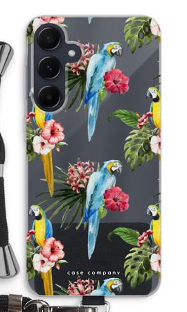 Färgglada papegojor