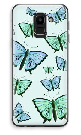 Blue & Green Butterflies