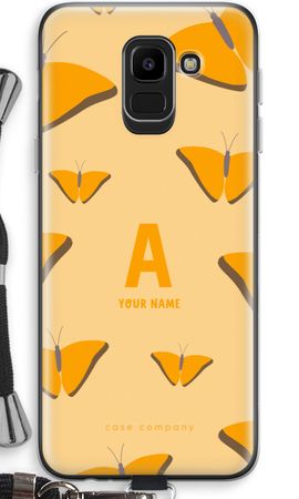 Amber Butterflies Monogram