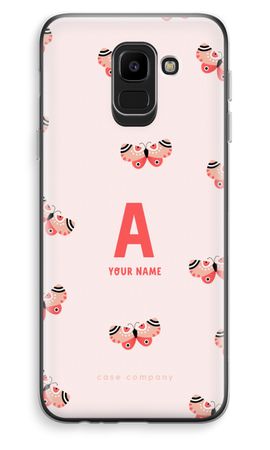 Rosy Butterflies Monogram