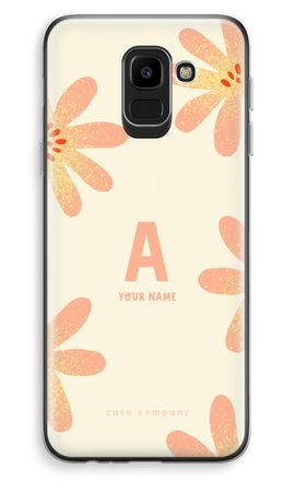 Peach Blossom Monogram