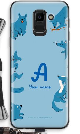 Playful Dogs Monogram