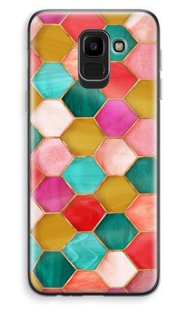 Hexagons in stained glass