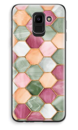 Hexagons in stained glass