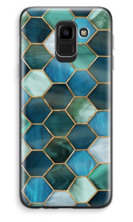 Hexagons in stained glass