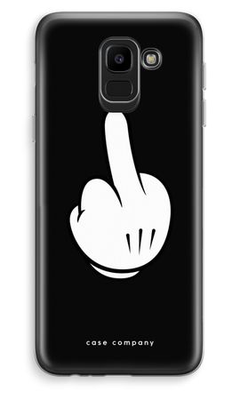 Middle finger black