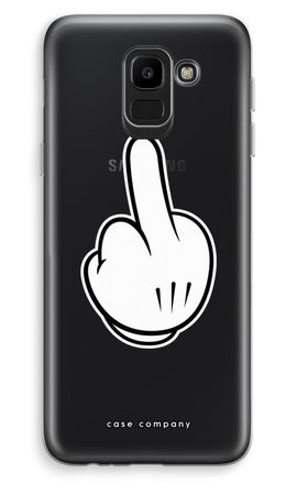 Middle finger black
