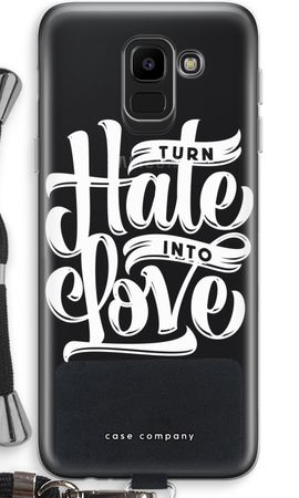 Turn hate into love