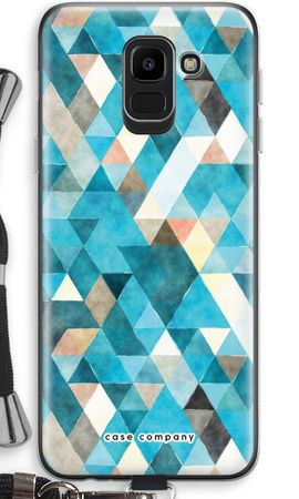 Coloured triangles blue