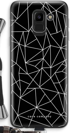 Geometric lines white