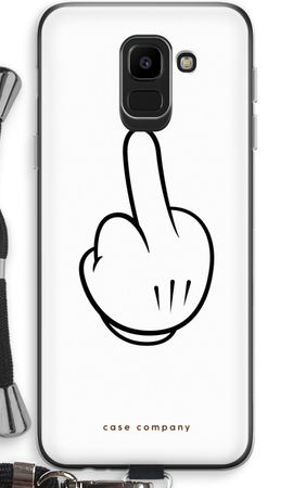 Middle finger white