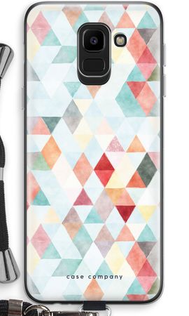 Coloured triangles pastel