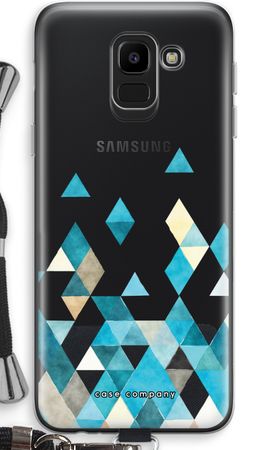 Coloured triangles blue