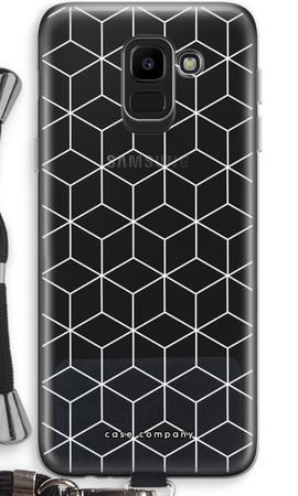 Cubes black and white