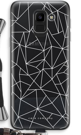 Geometric lines white