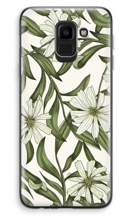 White flower pattern