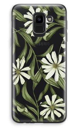 White flower pattern