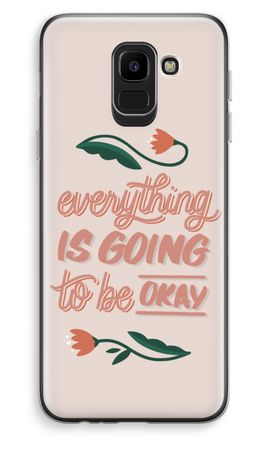 Optimistic flower girl