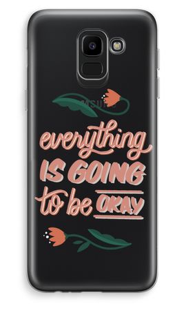 Optimistic flower girl