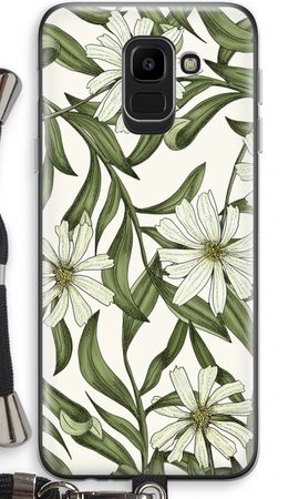White flower pattern