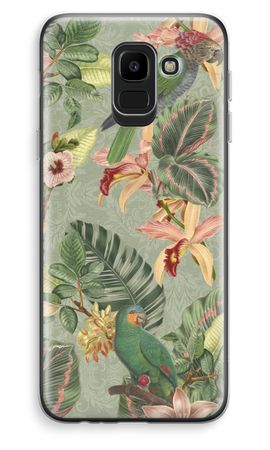 Tropical jungle parrot